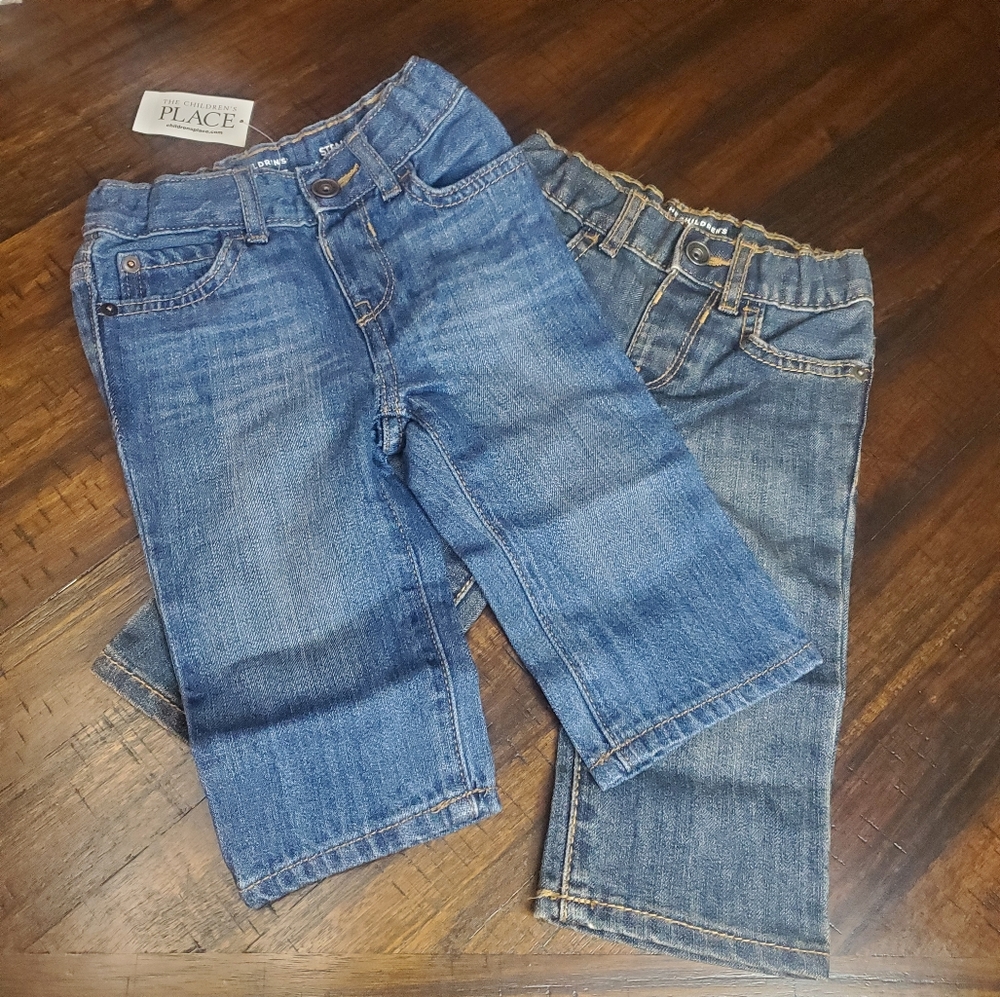 The Childrens Place Straight Jeans 6-9 months